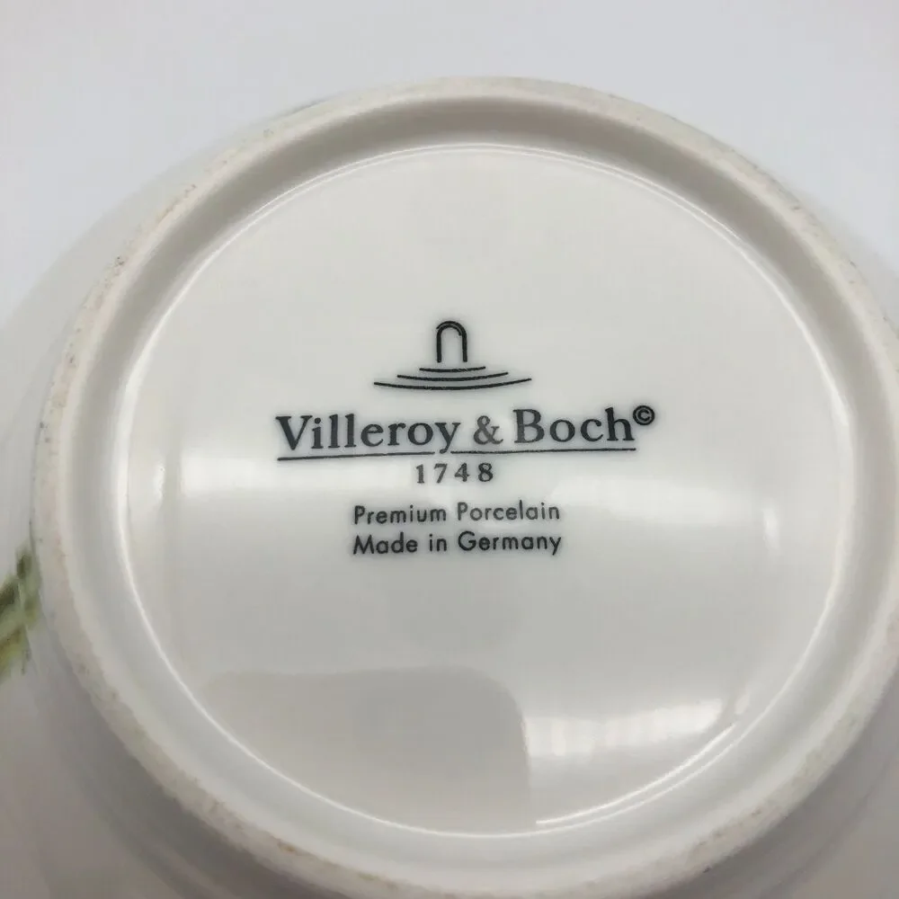Villeroy & Boch Flora Blue Cornflower Rice Bowl Germany 5.5